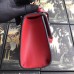Gucci Red Padlock Small Studded Shoulder Bag