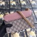 Gucci Nude Padlock Studded GG Supreme Shoulder Bag