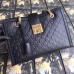 Gucci Black Padlock Gucci Signature Medium Shoulder Bag