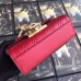 Gucci Red Padlock Small Guccissima Shoulder Bag