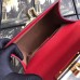 Gucci Red Padlock Small Guccissima Shoulder Bag