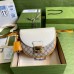 Gucci White Padlock Small GG Supreme Shoulder Bag