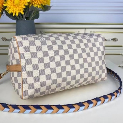 N50054 Louis Vuitton Damier Azur Speedy Bandoulière 30