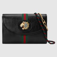 Gucci Rajah Small Black Shoulder Bag