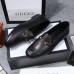 Gucci Foldable Slim Horsebit Loafers In Black Leather