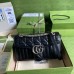 Gucci GG Marmont Small Bag In Black Matelasse Calfskin