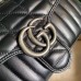 Gucci GG Marmont Small Bag In Black Matelasse Calfskin