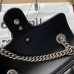 Gucci GG Marmont Mini Shoulder Bag In Black Matelasse Leather