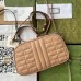 Gucci GG Marmont Small Shoulder Bag In Rose Beige Matelasse Leather