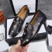 Gucci Jordaan Embroidered Loafers In Black Leather