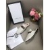 Gucci White Princetown Slippers With Web and Horsebit