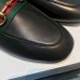 Gucci Black Loafers With Web and Horsebit