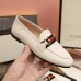 Gucci White Loafers With Web and Horsebit