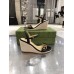 Gucci Black Double G Espadrille Wedge Sandals