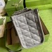 Gucci GG Marmont Small Tote In Grey Matelasse Leather