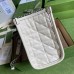 Gucci GG Marmont Small Tote In White Matelasse Leather