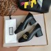 Gucci Fringed Pumps 50mm In Black Leather