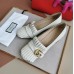 Gucci Fringed Pumps 50mm In White Leather