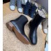 Gucci Ankle Boots With Interlocking G In Black Leather