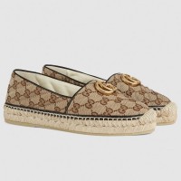 Gucci GG Canvas Espadrilles With Double G