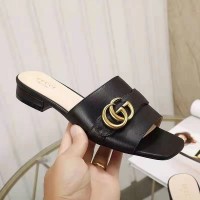 Gucci Marmont GG leather sandal