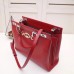 Gucci Zumi Smooth Leather Small Top Handle Bag 569712 Red 2019