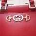 Gucci Zumi Smooth Leather Small Top Handle Bag 569712 Red 2019