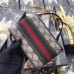 Gucci 625757 Ophidia mini bag in Beige/ebony GG Supreme canvas