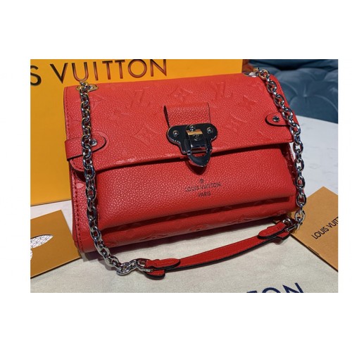 Louis Vuitton M44554 LV Vavin BB Bag in Red Monogram Empreinte leather ...