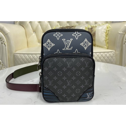 Louis Vuitton M45439 LV Amazone Sling Bag in Monogram Eclipse coated ...