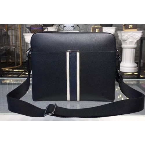 Louis Vuitton M34411 Anton Messenger PM Taiga leather Bags Black ...