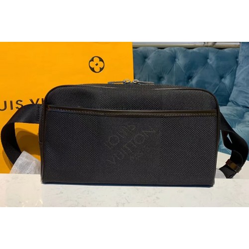 Louis Vuitton M93619 LV Bumbag Bags Black Damier Geant Canvas ...
