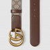GG belt with Double G buckle 400593