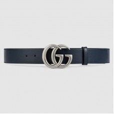 Gucci Leather belt with Double G buckle 397660