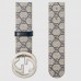 Gucci GG Supreme belt with G buckle 411924