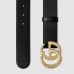 Gucci Belt with textured Double G buckle 582348
