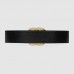 Gucci Belt with textured Double G buckle 582348