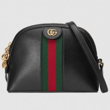 Gucci Web Ophidia Small Shoulder Bag 499621 Leather Black 2019