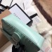Gucci Pastel Green GG Marmont Small Matelasse Shoulder Bag