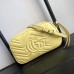 Gucci Pastel Yellow GG Marmont Small Camera Shoulder Bag