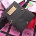 Gucci Black GG Marmont Leather Chain Mini Bag