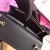 Gucci Black GG Marmont Leather Chain Mini Bag