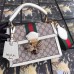 gucci Queen Margaret small GG top handle bag 476541 white