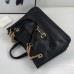 Gucci 1955 Horsebit medium tote bag in Black shiny leather