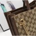 GUCCI 1955 HORSEBIT LARGE TOTE BAG IN ORIGINAL GG CANVAS