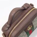 Gucci Ophidia GG Mini Shoulder Bag 602576 Brown Leather Trim