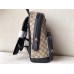 Gucci Beige GG Supreme Small Backpack