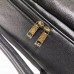 Gucci Vintage Logo Print Leather Backpack Bag 547834 Black