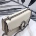 Gucci White Dionysus Small Leather Shoulder Bag