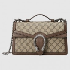 Gucci Dionysus Top Handle Bag In GG Supreme Canvas